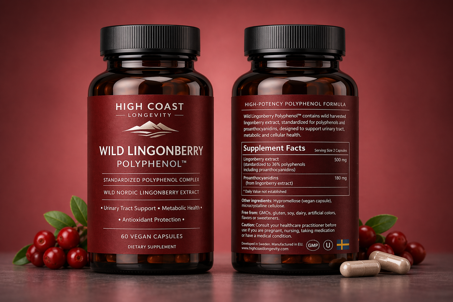 Featured image for “Wild LingonBerry Polyphenol™”